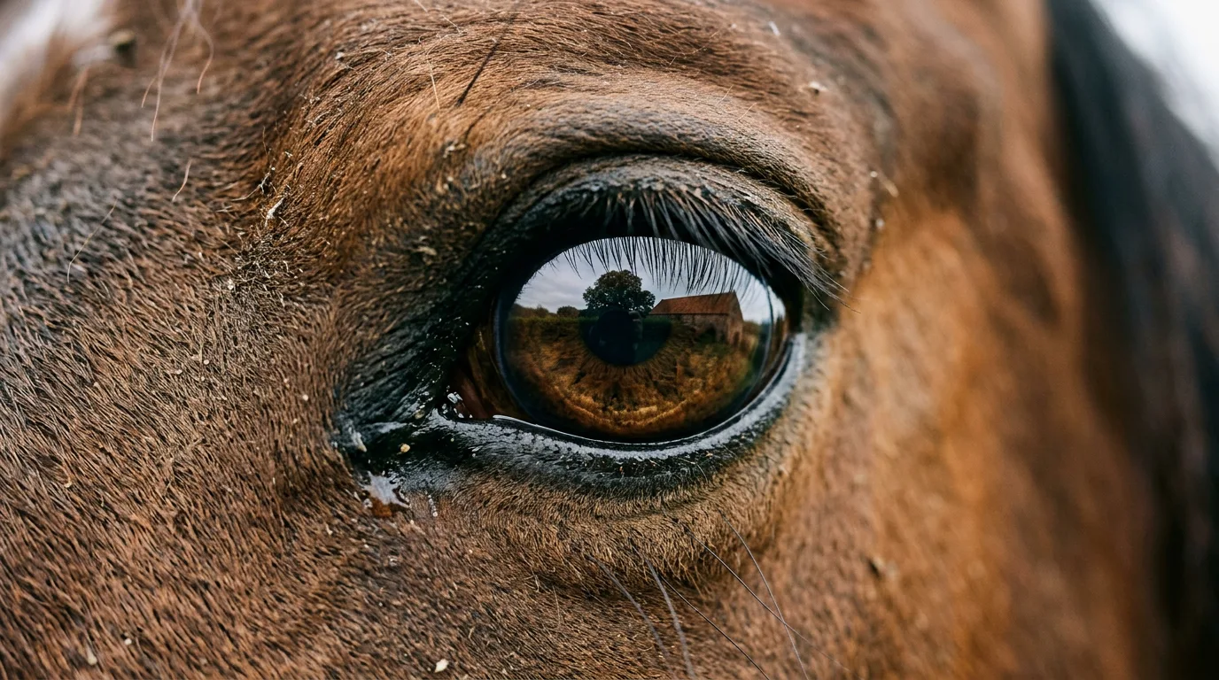 Un regard de cheval, Centre équestre La Syrah, Saint-Péray